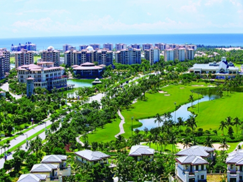海南清水湾·蔚蓝高尔夫E3-10别墅泳池土建及设备安装工程